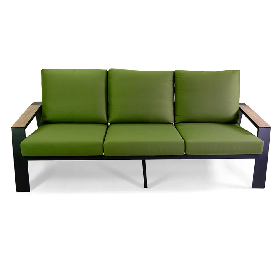 Outdoor Lounge Consisting of 1 Sofa, 2 Armchairs and 1 Coffee Table - Righello Viadurini