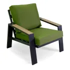 Outdoor Lounge Consisting of 1 Sofa, 2 Armchairs and 1 Coffee Table - Righello Viadurini