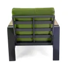 Outdoor Lounge Consisting of 1 Sofa, 2 Armchairs and 1 Coffee Table - Righello Viadurini