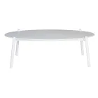 Outdoor Lounge with Cushions and Rounded Armrests - Zenith Viadurini