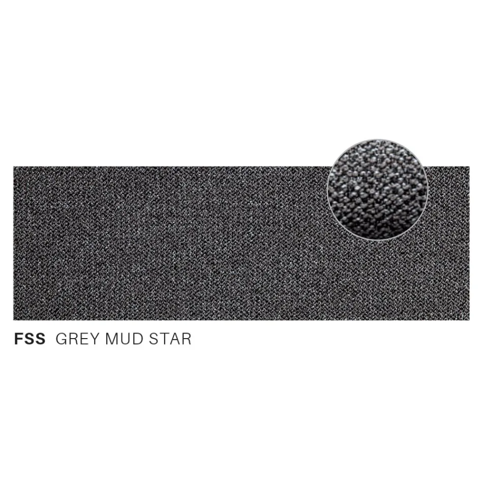 Outdoor Lounge with Sofa and 2 Armchairs in Fabric Made in Italy - Suki Viadurini