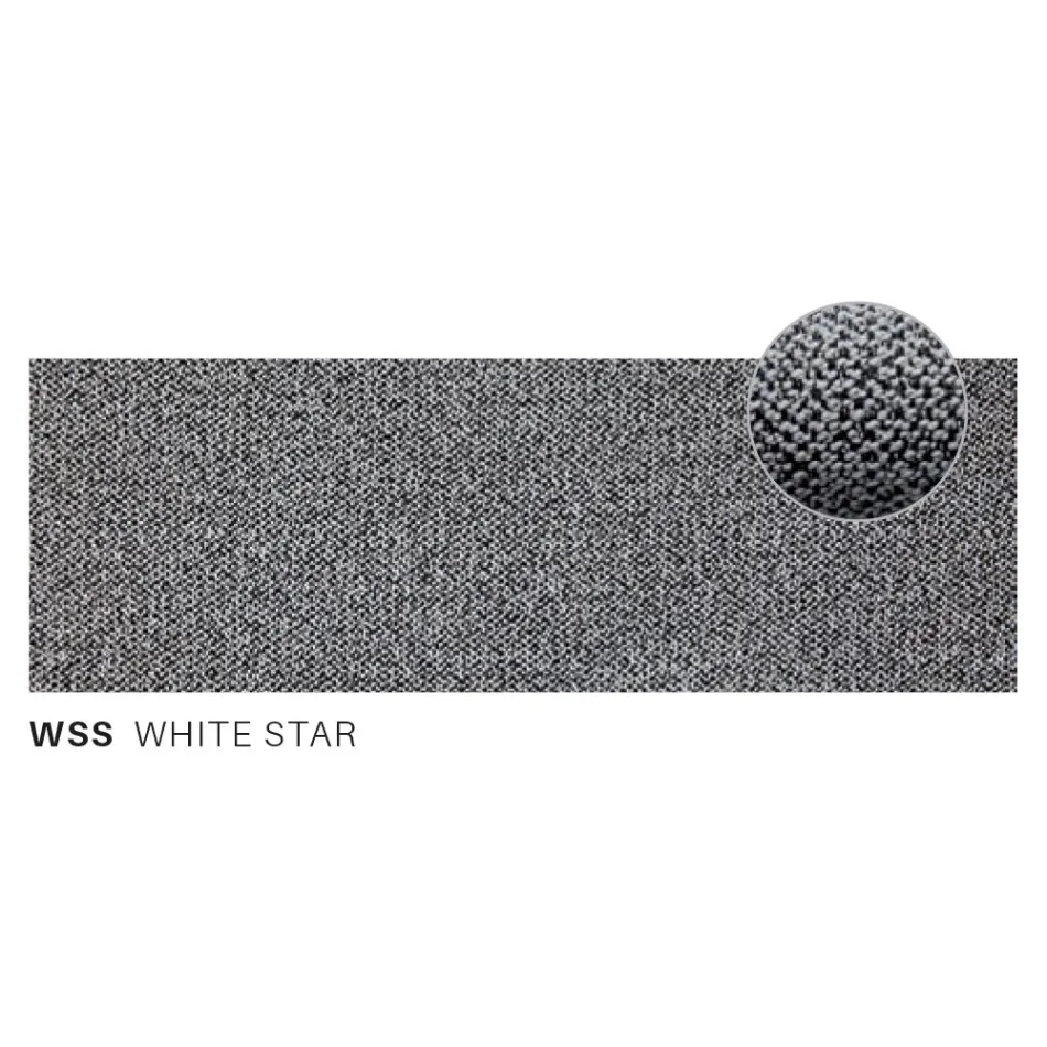 Outdoor Lounge with Sofa and 2 Armchairs in Fabric Made in Italy - Suki Viadurini