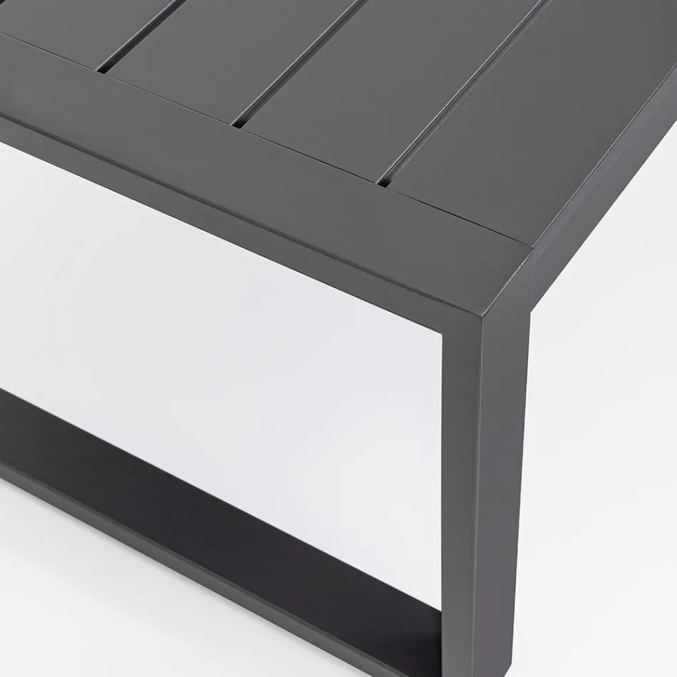 Garden lounge with 1 sofa, 2 armchairs and 1 coffee table - Plan Viadurini