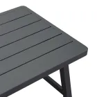 Garden Lounge with Sofa and Coffee Table Made of Aluminium - Label Viadurini