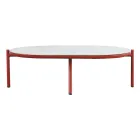 Red or Green Aluminium Garden Lounge - Regalrise Viadurini