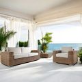 Hand Woven Polyrattan Garden Lounge - Yoko