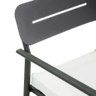 Garden Lounge Made of Aluminium with Different Finishes - Souvenir Viadurini