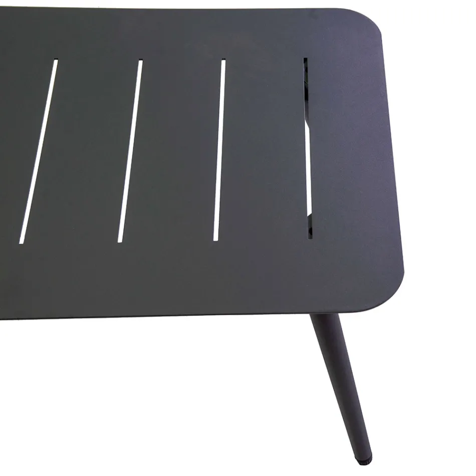 Garden Lounge Made of Aluminium of Different Finishes - Souvenir Viadurini