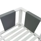 Garden Lounge Made of Aluminium - Pastels Viadurini