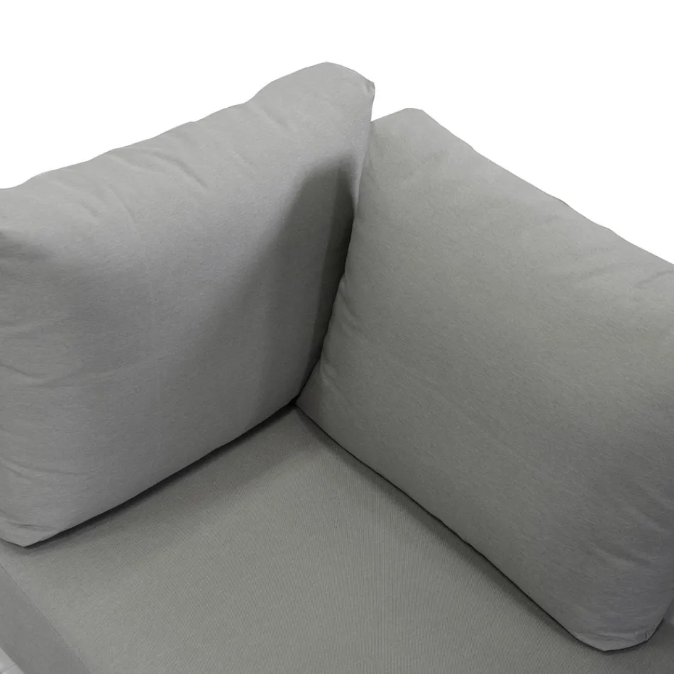 Garden Lounge Made of Aluminium - Pastels Viadurini