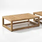 Garden Lounge Made of Teak with Cushions - Circe Viadurini