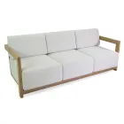 Aluminium Lounge with Thermal Transfer Wood Effect - Camper Viadurini