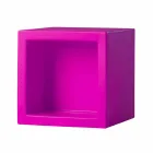 Cube colored shelf Slide Open Cube modern design made in Italy Viadurini