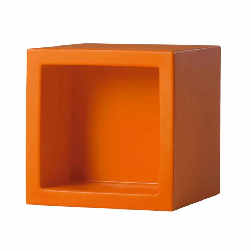Cube colored shelf Slide Open Cube modern design made in Italy Viadurini