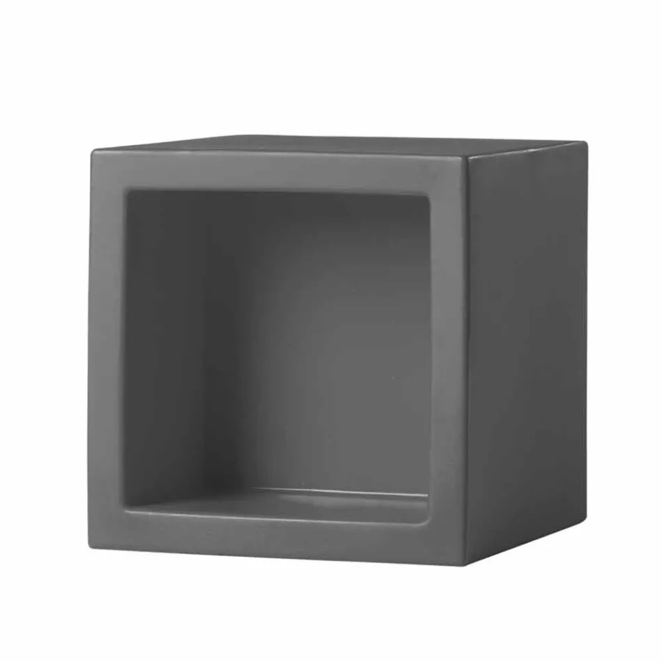 Cube colored shelf Slide Open Cube modern design made in Italy Viadurini