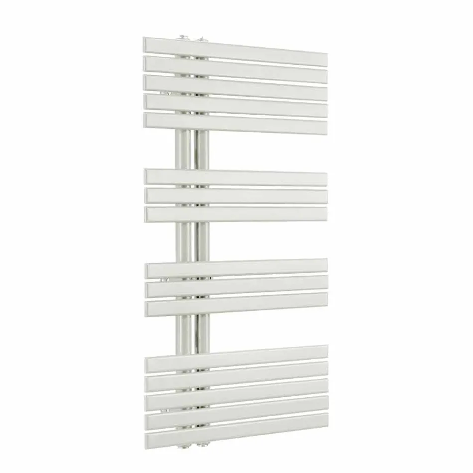 Modern Design Bathroom Towel Warmer in Steel at 386 Watt - Peacock Viadurini