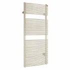 Vertical Design Hydraulic Bathroom Towel Warmer in Steel 1013 W - Griffin Viadurini
