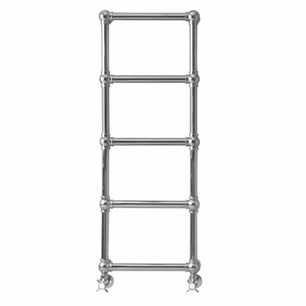 Modular Hydraulic Towel Warmer 194 W Chrome Brass Tube - Caesar Viadurini