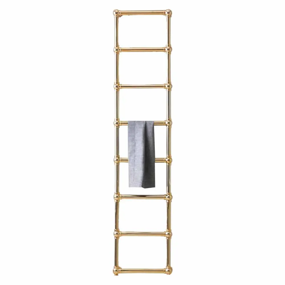 Hydraulic Modular Towel Warmer Brass Tube Gold 311 W - Caesar Viadurini