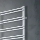 Carbon Steel Towel Warmer with Hydraulic System - Praline Viadurini
