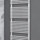 Towel Warmer with Mixed System and Steel Structure Made in Italy - Syrup Viadurini