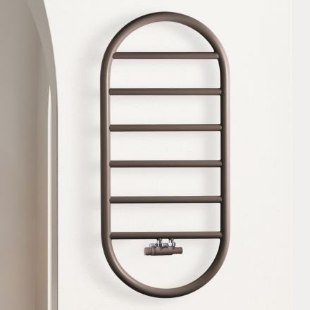 Design Towel Warmer "All Round Bubble" in Steel Made in Italy - Smooth Viadurini
