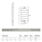 Design Towel Warmer "All Round Bubble" in Steel Made in Italy - Smooth Viadurini