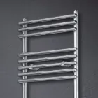 Electric Towel Warmer in Steel Satin Finish Made in Italy - Peel Viadurini