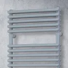 Hydraulic Towel Warmer with 4 Series of Horizontal Elements Made in Italy - Meringue Viadurini
