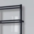 Hydraulic towel warmer with vertical collectors Made in Italy - Ginger Viadurini