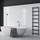 Hydraulic towel warmer with vertical collectors Made in Italy - Ginger Viadurini