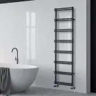 Hydraulic towel warmer with vertical collectors Made in Italy - Ginger Viadurini