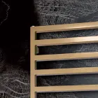 Hydraulic Towel Warmer with Simple Queues in Steel Made in Italy - Pistachio Viadurini