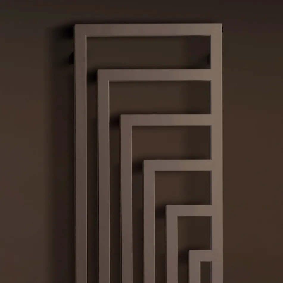 Hydraulic Steel Towel Warmer with Modern Design Made in Italy - Potentia Viadurini