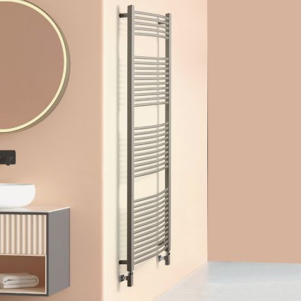 Hydraulic Steel Towel Warmer in Different Colours Made in Italy - Ibis Viadurini