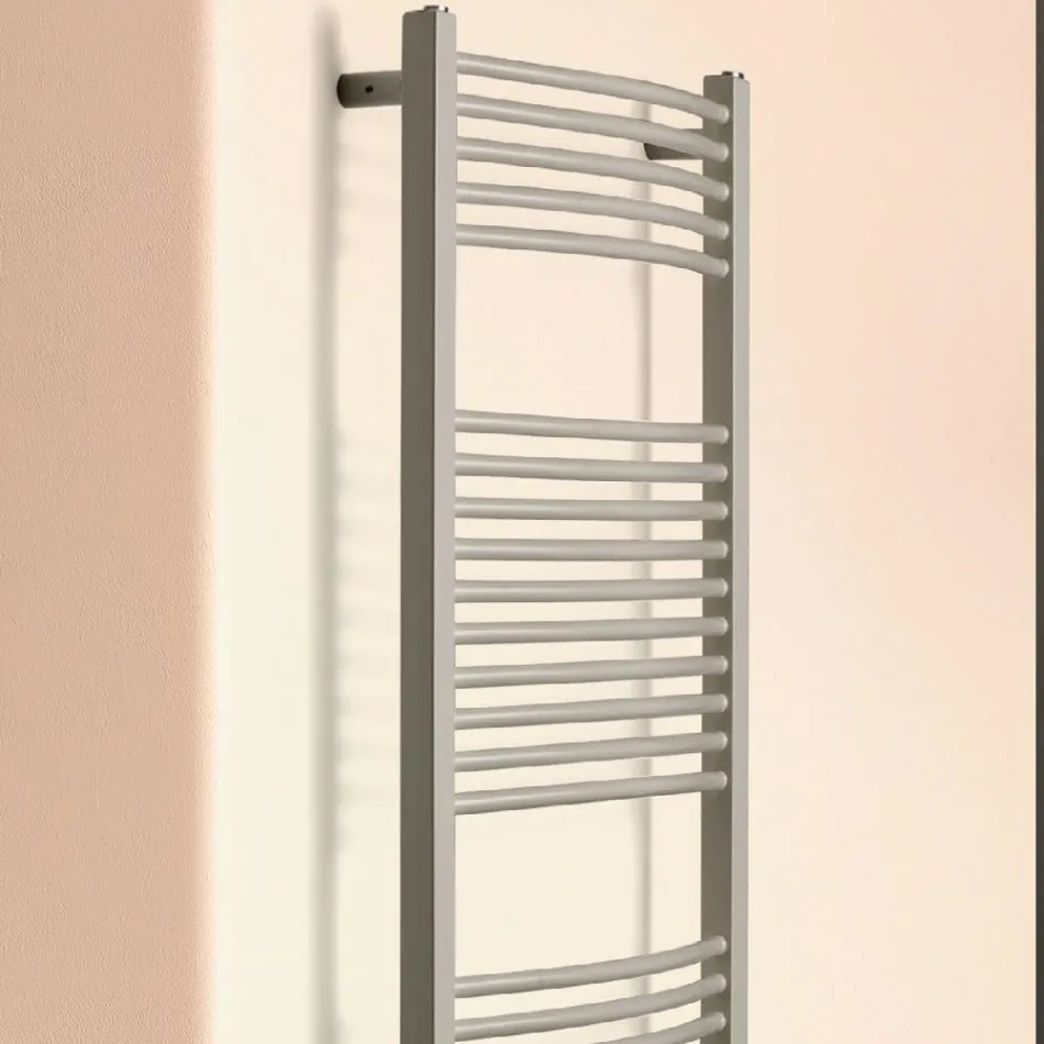 Hydraulic Steel Towel Warmer in Different Colours Made in Italy - Ibis Viadurini
