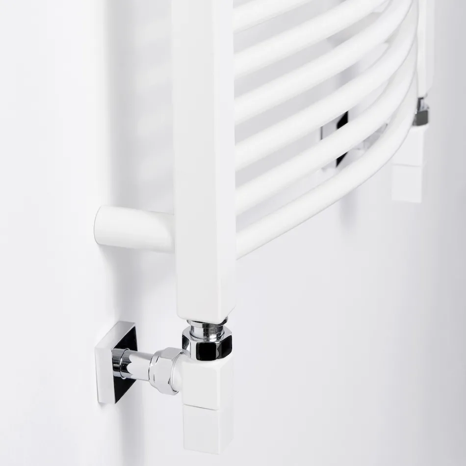 Hydraulic Steel Towel Warmer in Different Colours Made in Italy - Ibis Viadurini