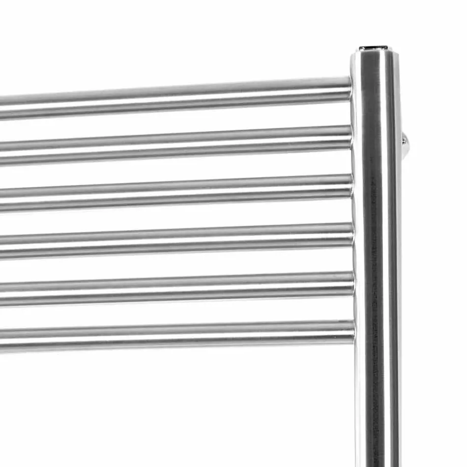 Stainless Steel Design Wall Mounted Towel Warmer for Bathroom, 2 Sizes 391 W - Italo Viadurini