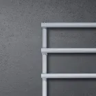 Mixed Towel Warmer with Circular Elements Made in Italy - Strawberry Viadurini