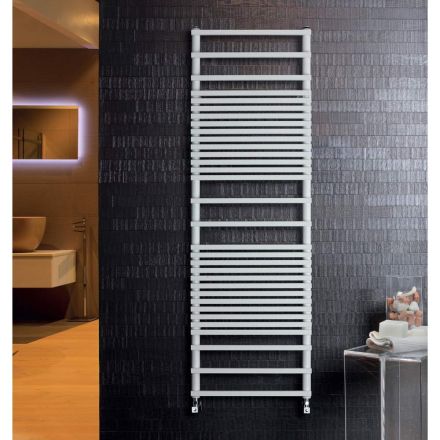 Mixed Towel Warmer with Carbon Steel Frame Made in Italy - Cream Viadurini