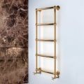 Mixed Brass Towel Warmer with Connecting Balls Made in Italy - Ricotta