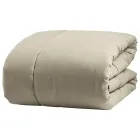 350 gr/m2 Double Bed Warmer in Pure Garment-Dyed Cotton - Delicacy Viadurini