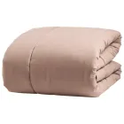 350 gr/m2 Double Bed Warmer in Pure Garment-Dyed Cotton - Delicacy Viadurini