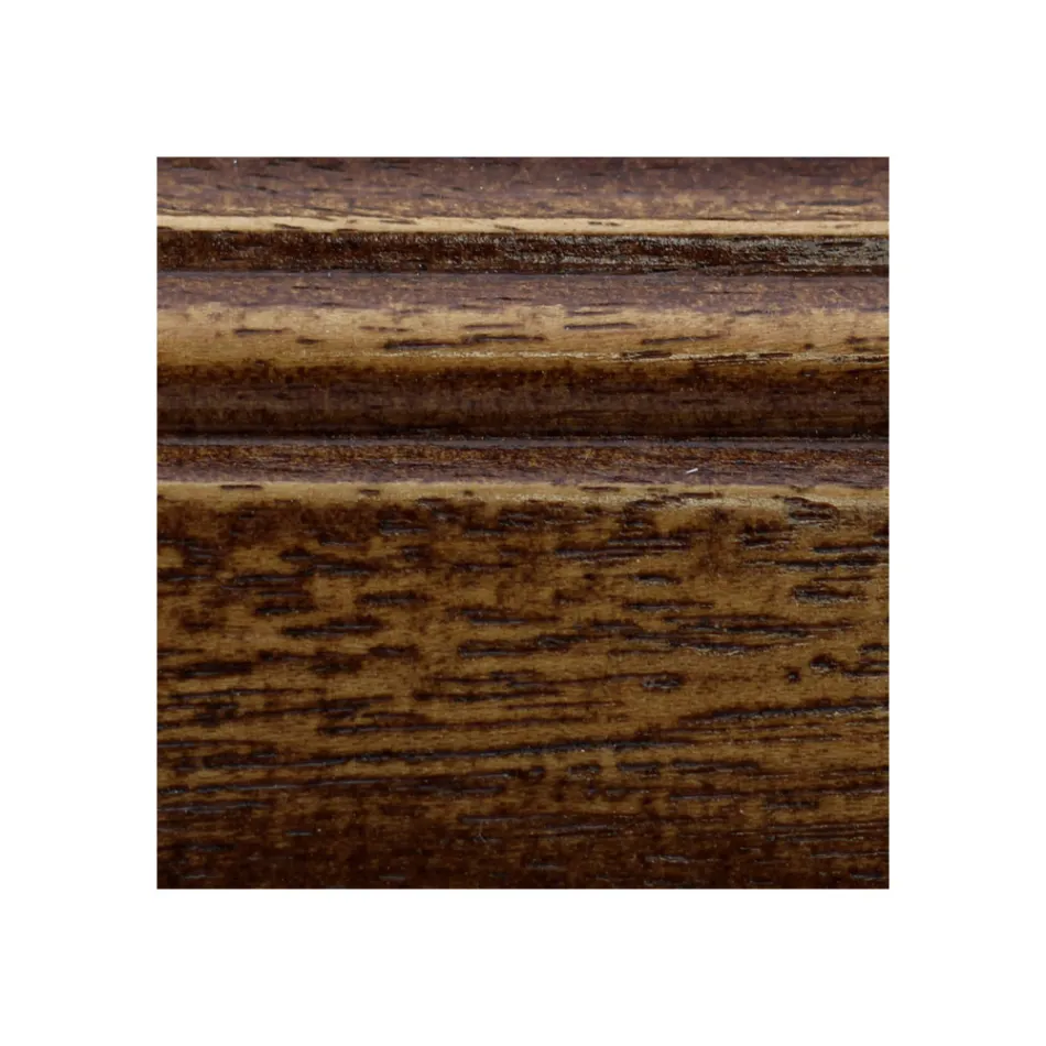 Desk with 3 Drawers in Bassano Wood France Made in Italy - Adon Viadurini