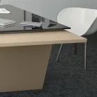 Desk with glass top Andrea Stramigioli - Frafalla Viadurini