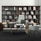 Desk with glass top Andrea Stramigioli - Frafalla Viadurini