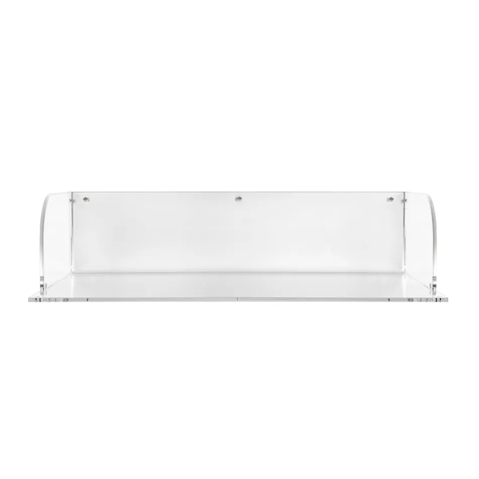 Otilia Plexiglass Wall Desk with a Minimalist Design Made in Italy Viadurini