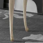 Luxury Wooden 5 Drawer Lounge Desk Made in Italy - Caligola Viadurini