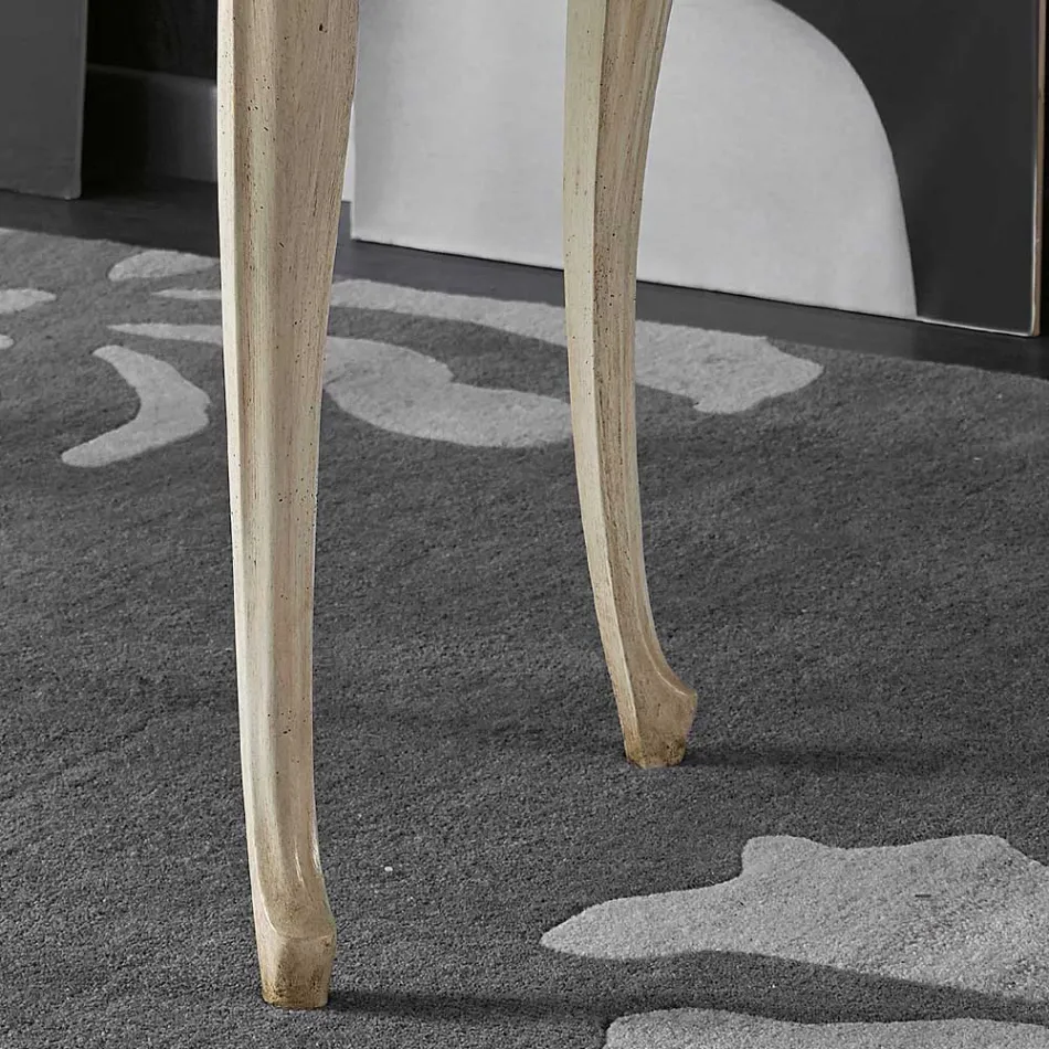 Luxury Wooden 5 Drawer Lounge Desk Made in Italy - Caligola Viadurini