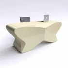 Modern design study desk made in Italy, Popoli Viadurini